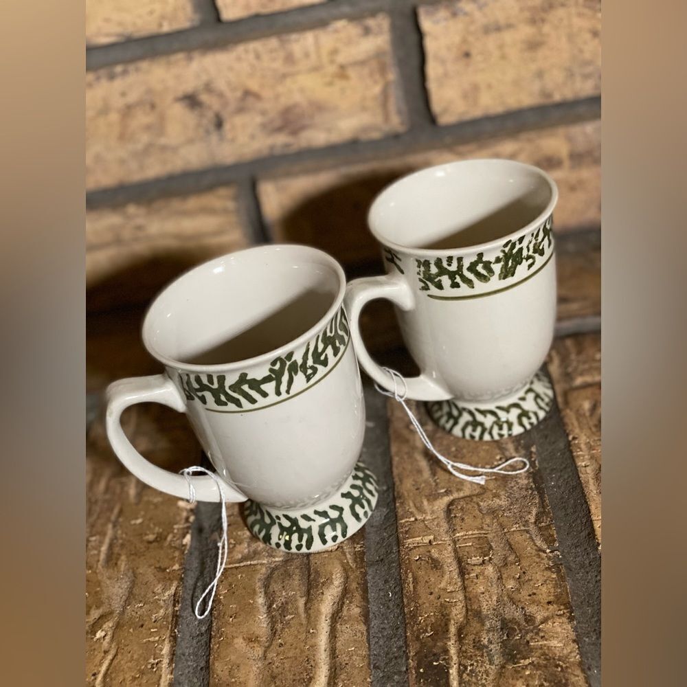 Vintage winter coffee cups 2 - Picture 5 of 5